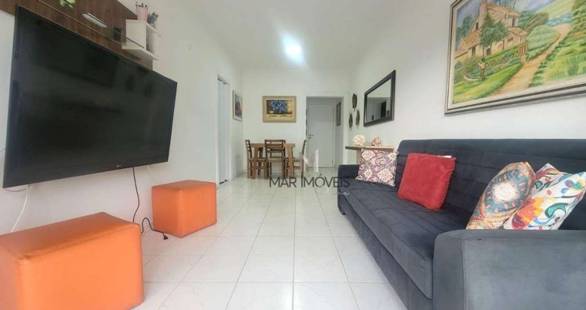 Apartamento à venda com 2 dormitórios mais dependência, 85m² úteis -  2 vagas e Lazer - Pitangueiras - Guarujá/SP