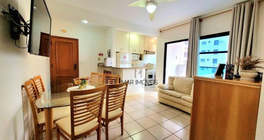 Apartamento com 2 dormitórios à venda, 70 m²  - Pitangueiras - Guarujá/SP