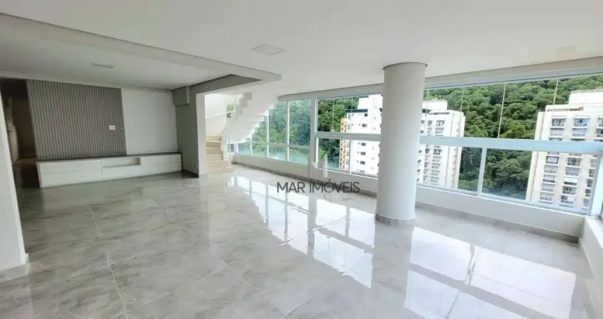 Cobertura com 3 suítes à venda, 290 m² - pitangueiras - guarujá/sp