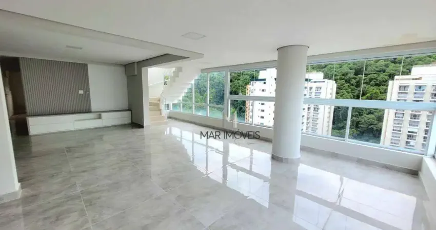 Cobertura com 3 suítes à venda, 290 m² - pitangueiras - guarujá/sp