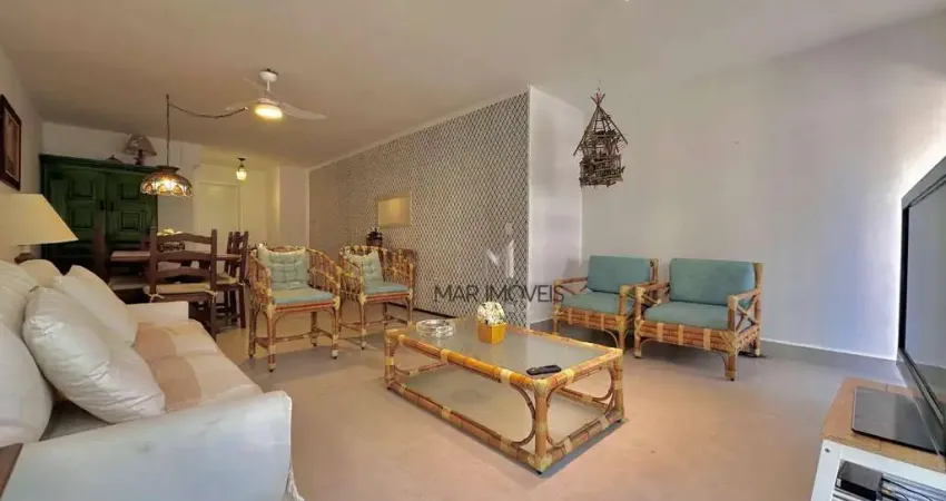 Apartamento com 3 dormitórios à venda, 140 m² por R$ 735.000,00 - Pitangueiras - Guarujá/SP