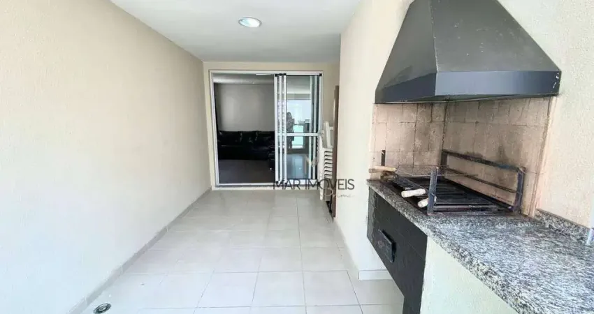 Apartamento com 3 dormitórios, 100 m² - venda por r$ 850.000,00 ou aluguel por r$ 6.000,02/mês - centro - guarujá/sp