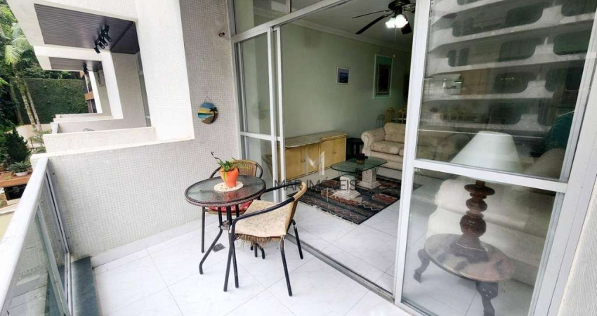 Apartamento, 125 m² - venda por R$ 660.000,00 ou aluguel por R$ 5.500,02/mês - Pitangueiras - Guarujá/SP