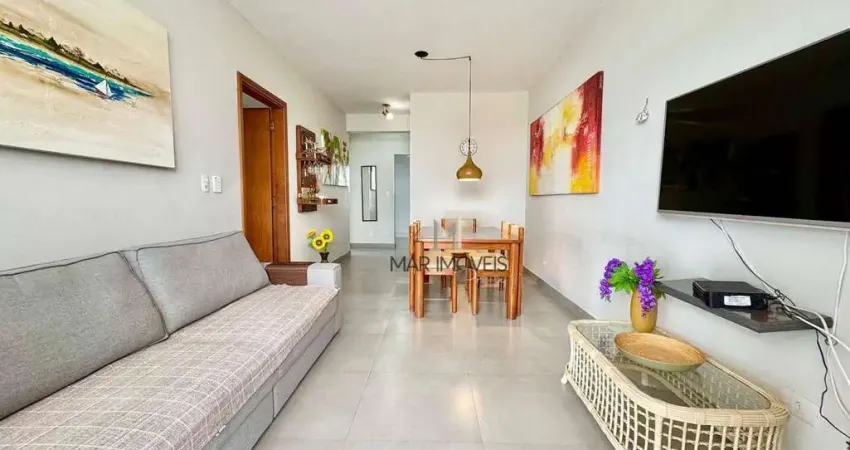 Apartamento com 3 dormitórios à venda, 75 m² por r$ 479.000,00 - enseada - guarujá/sp