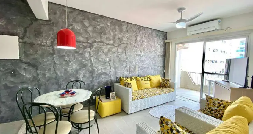 Apartamento com 2 dormitórios à venda, 70 m² por R$ 439.000,00 - Tombo - Guarujá/SP