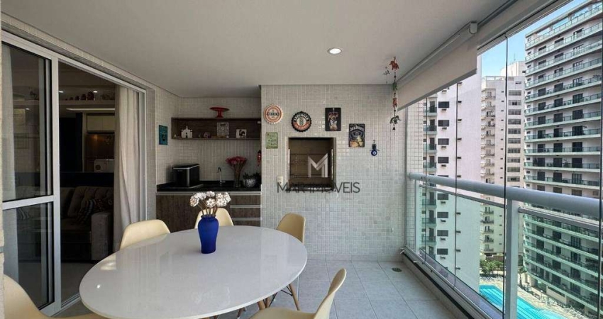 Apartamento com 3 dormitórios à venda, 110 m² por R$ 790.000,00 - Pitangueiras - Guarujá/SP