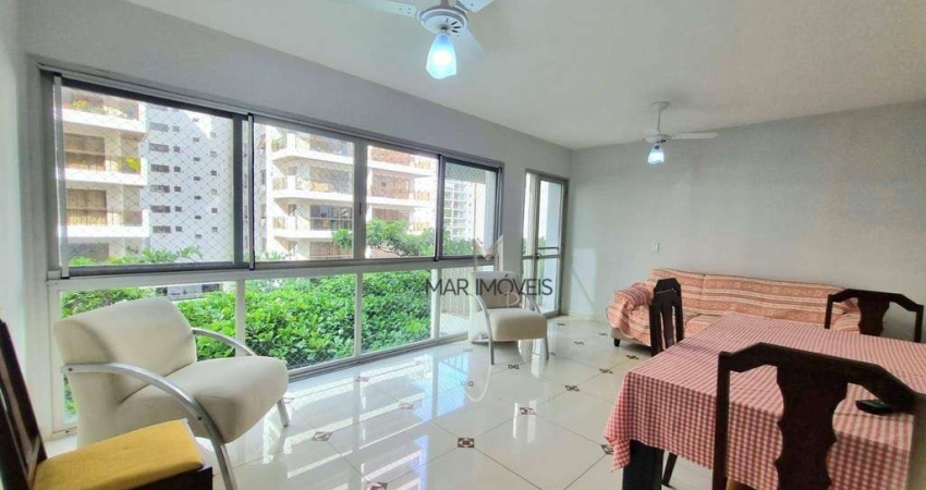 Apartamento com 2 dormitórios, 90 m² - venda por R$ 550.000,00 ou aluguel por R$ 4.000,00/mês - Praia Pitangueiras - Guarujá/SP