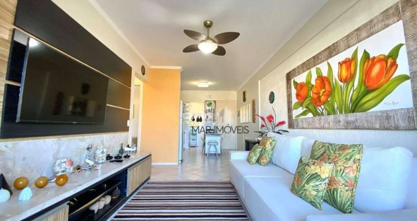 Apartamento com 2 dormitórios à venda, 80 m² por R$ 549.000,00 - Tombo - Guarujá/SP