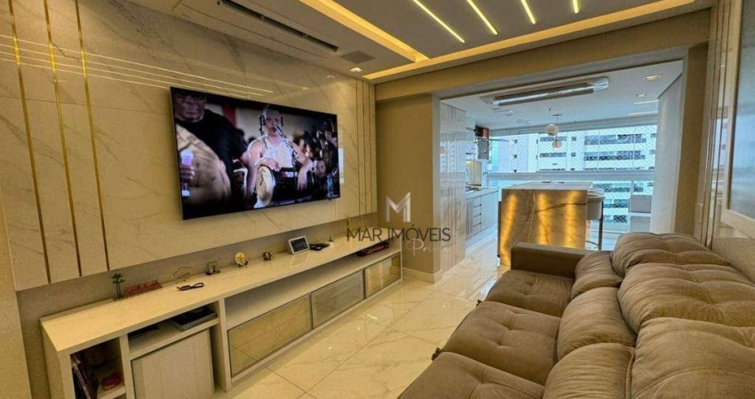 Apartamento com 2 dormitórios à venda, 90 m² - Praia das Astúrias - Guarujá/SP