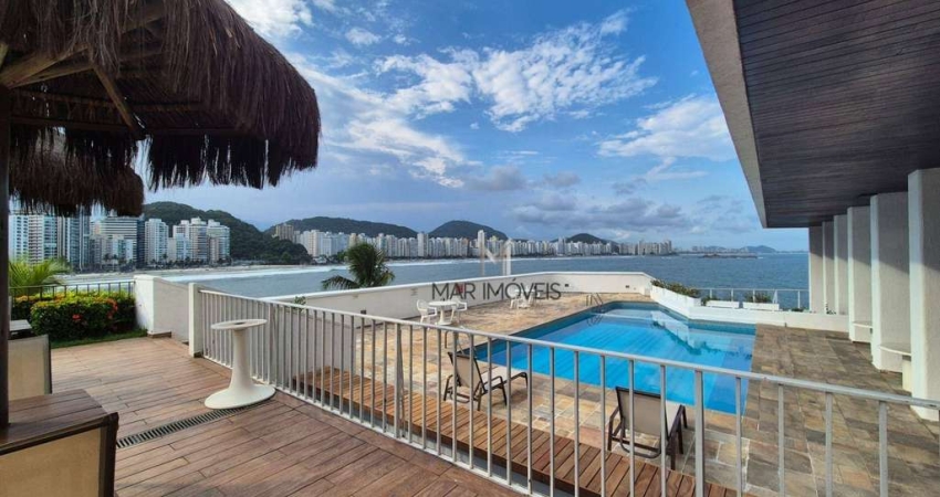 Apartamento com 4 dormitórios à venda, 310 m² por R$ 3.180.000 - Praia das Astúrias - Guarujá/SP