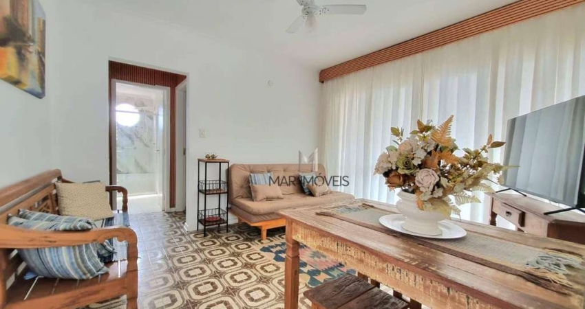 Apartamento, 60 m² - venda por R$ 380.000,00 ou aluguel por R$ 3.100,00/mês - Pitangueiras - Guarujá/SP