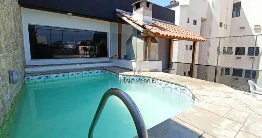 Cobertura com 2 dormitórios à venda, 158 m² - Praia da Enseada - Guarujá/SP