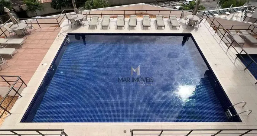 Apartamento em excelente localização com vista panorâmica da praia do Tombo no Guarujá!