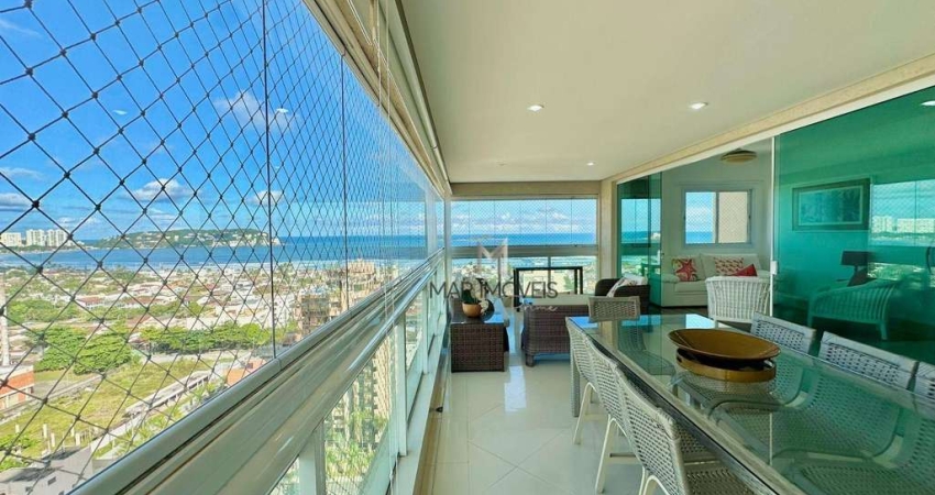 Apartamento com 3 dormitórios à venda, 117 m² por R$ 1.100.000,00 - Enseada - Guarujá/SP