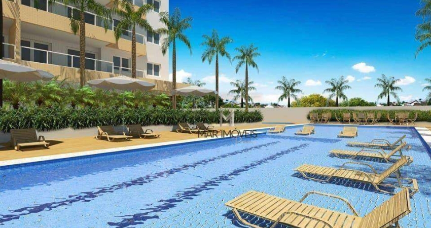 Apartamento com 2 dormitórios à venda, 74 m² por R$ 645.000,00 - Astúrias - Guarujá/SP