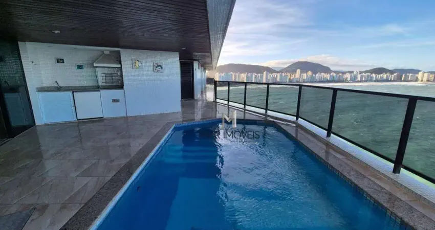 Apartamento com 4 dormitórios à venda, 400 m² por R$ 4.000.000,00 - Praia das Astúrias - Guarujá/SP