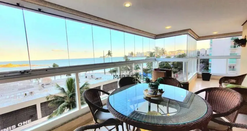 Apartamento à venda na praia das Pitangueiras frente ao mar em Guarujá/SP - Mar Imóveis Prime