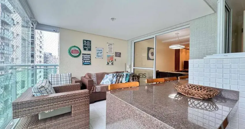 Apartamento com 3 dormitórios à venda, 105 m² por R$ 800.000,00 - Pitangueiras - Guarujá/SP
