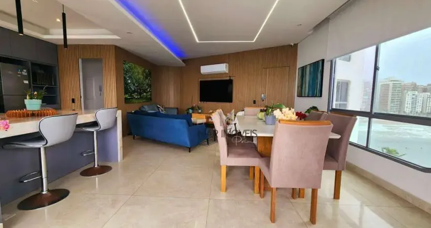 Apartamento com 3 dormitórios, 155 m² - venda por R$ 2.800.000,00 ou aluguel por R$ 13.000,02/mês - Praia das Astúrias - Guarujá/SP
