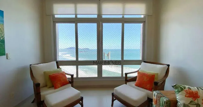 Apartamento reformado à venda frente total ao mar na pitangueiras com 3 dormitórios