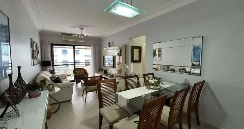 Apartamento com 3 dormitórios à venda, 100 m² por r$ 700.000 - pitangueiras - guarujá/sp