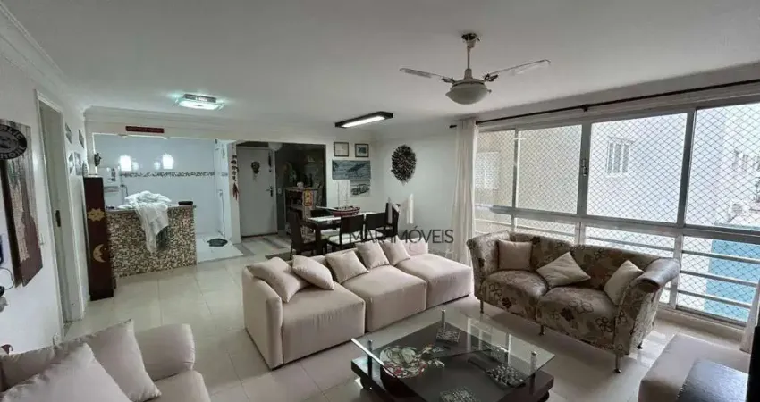 Apartamento com 3 dormitórios à venda, 125 m² por r$ 600.000,00 - pitangueiras - guarujá/sp