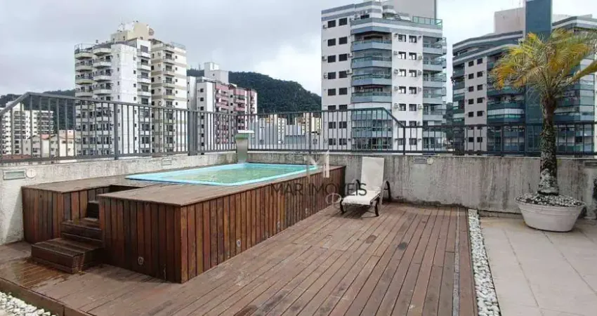 Cobertura à venda na praia da enseada em guarujá | mar imóveis prime