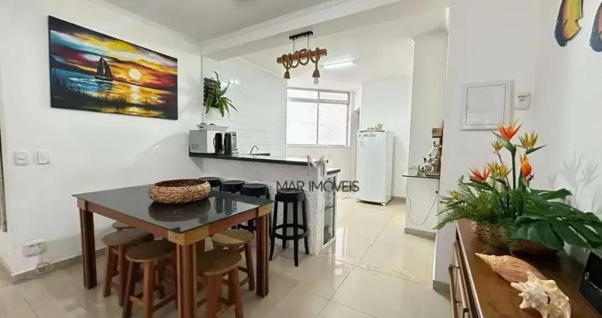 Apartamento com 2 dormitórios à venda, 85 m² por r$ 385.000,00 - pitangueiras - guarujá/sp