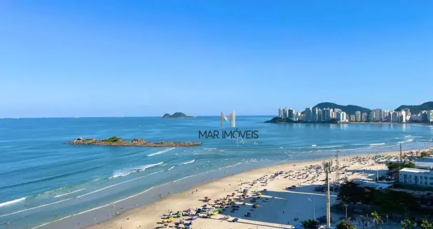 Apartamento com 3 dormitórios à venda, 190 m² por r$ 2.200.000,00 - pitangueiras - guarujá/sp