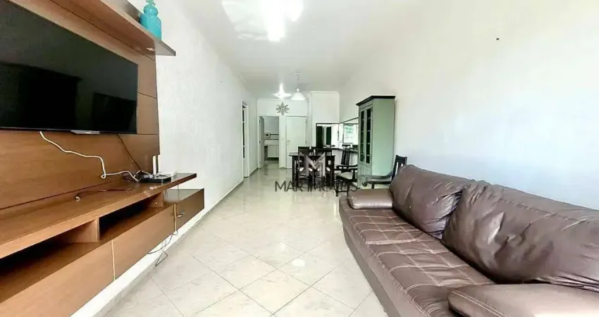 Apartamento com 2 dormitórios à venda, 100 m² por r$ 450.000 - enseada - guarujá/sp