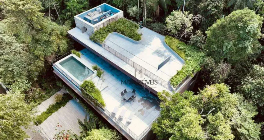 Mansão à venda na praia de são pedro em guarujá - mar imóveis prime