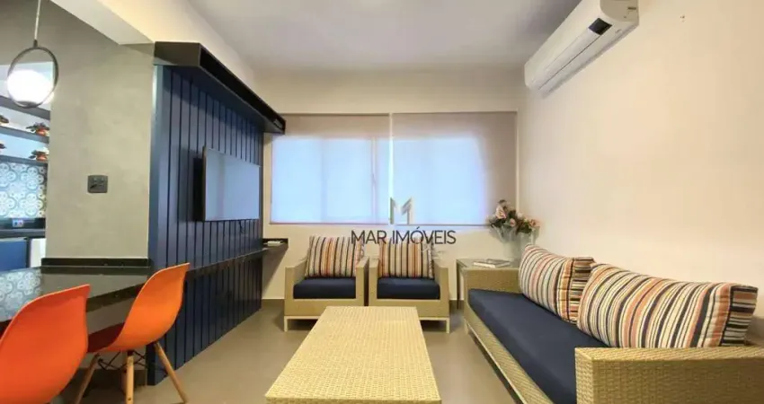 Apartamento com 2 dormitórios à venda, 80 m² por r$ 585.000,00 - tombo - guarujá/sp