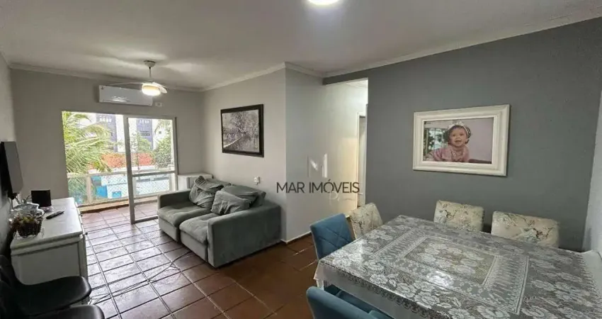 Apartamento com 2 dormitórios à venda, 73 m² por r$ 290.000 - enseada - guarujá/sp