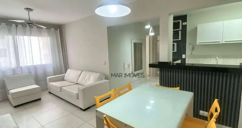 Apartamento, 70 m² - venda por r$ 500.000,00 ou aluguel por r$ 3.500,02/mês - pitangueiras - guarujá/sp