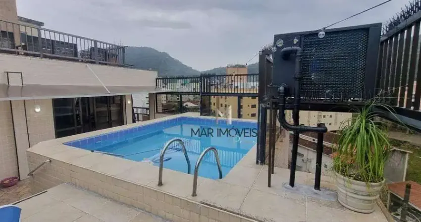 Cobertura à venda na praia da enseada em guarujá | mar imóveis prime