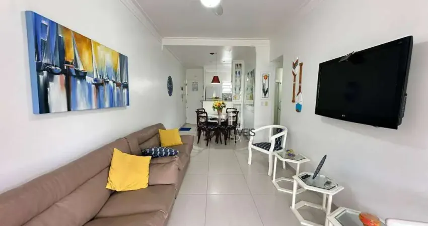 Apartamento com 2 dormitórios à venda, 64 m² por r$ 440.000 - praia da enseada - guarujá/sp