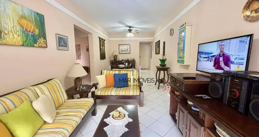 Apartamento com 2 dormitórios à venda, 115 m² por r$ 650.000,00 - pitangueiras - guarujá/sp