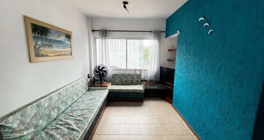 Apartamento com 1 dormitório à venda, 50 m² por r$ 200.000 - enseada - guarujá/sp