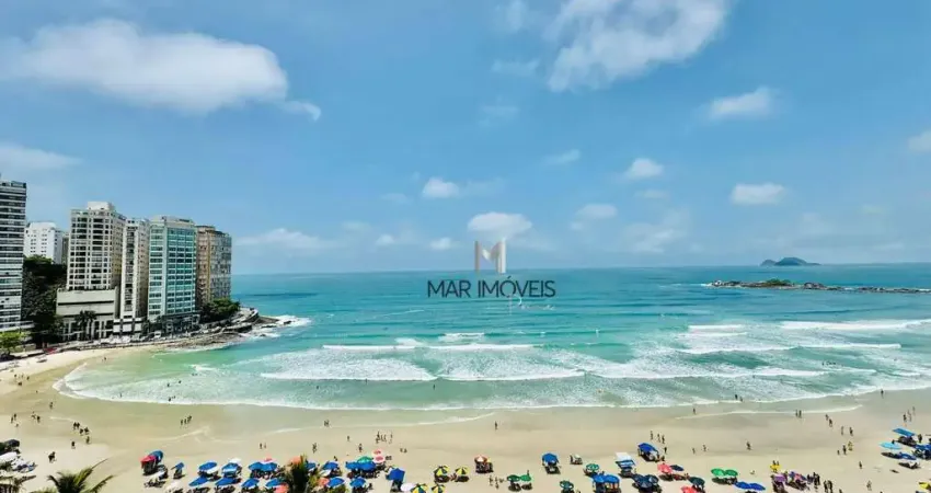 Apartamento com 4 dormitórios à venda, 255 m² por r$ 3.300.000,00 - praia das pitangueiras - guarujá/sp