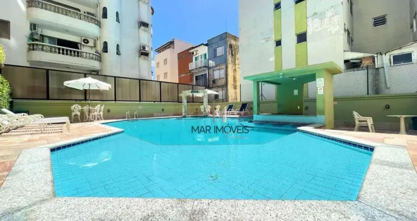 Apartamento á venda na praia da enseada com lazer/mar imóveis prime.