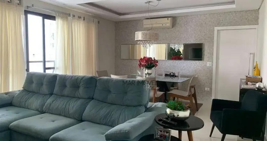 Apartamento com 3 dormitórios à venda, 150 m² por r$ 850.000,00 - barra funda - guarujá/sp