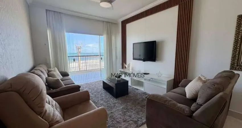 Apartamento frente ao mar com lazer completo, 3 dormitórios à venda, 130 m² por r$ 1.200.000 - pitangueiras - guarujá/sp
