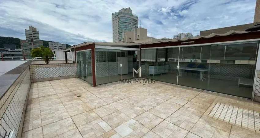 Cobertura com 3 dormitórios à venda, 160 m² por R$ 650.000,00 - Enseada - Guarujá/SP