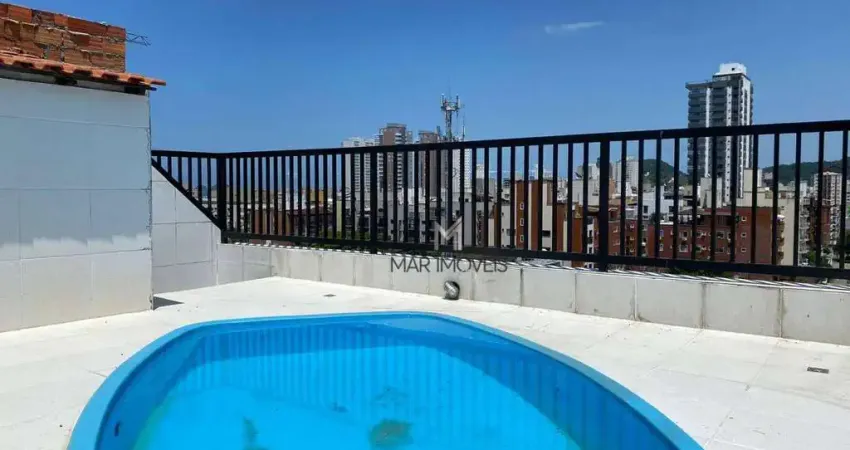 Cobertura com 3 dormitórios à venda, 220 m² por R$ 600.000,00 - Enseada - Guarujá/SP