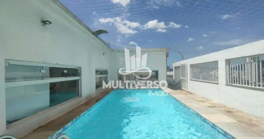 Cobertura de 3 dormitórios com piscina à venda na Aparecida - Santos/SP