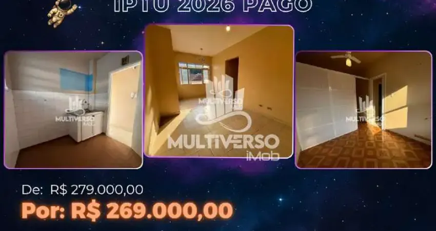 Apartamento com 1 quarto à venda no Marapé, Santos 