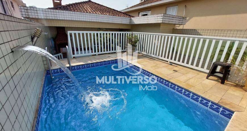 Casa com 5 quartos à venda no Embaré, Santos 