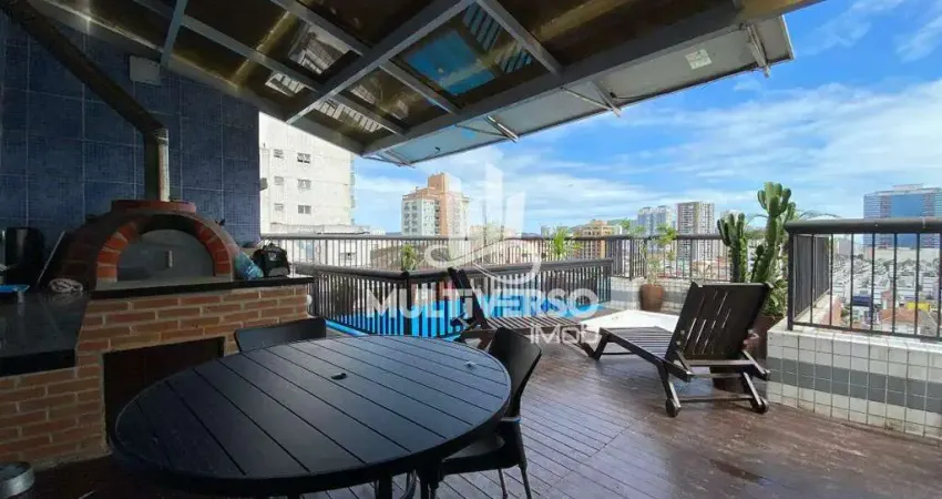 Cobertura com 5 quartos à venda no Embaré, Santos 