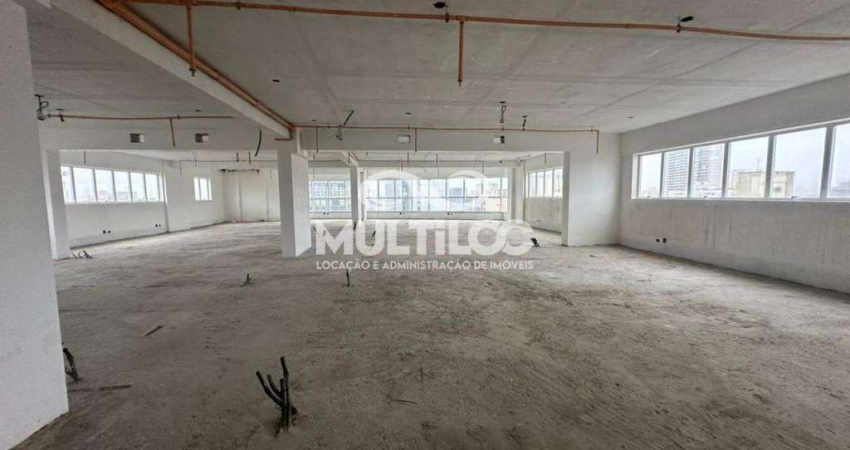 Sala Comercial para aluguel, no bairro Vila Mathias em Santos