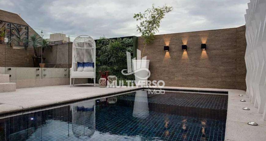 Cobertura à venda, 4 quartos no bairro Pompeia em Santos